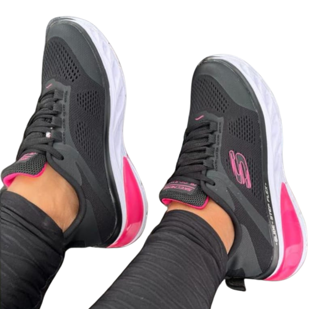 ZAPATILLAS SKECHERS GLIDE STEP FLEX AIR MUJER: Comodidad y Estilo para tu Día a Día ¿Buscas comodidad, estilo y tecnología avanzada en tus zapatillas? Las ZAPATILLAS SKECHERS GLIDE STEP FLEX AIR MUJER son la mejor opción para mujeres activas que buscan confort en cada paso. En Onlineshoppingcenterg, te ofrecemos este modelo innovador que combina tecnología de amortiguación, diseño ergonómico y un estilo moderno. ¿Por qué elegir las ZAPATILLAS SKECHERS GLIDE STEP FLEX AIR MUJER? Las ZAPATILLAS SKECHERS GLIDE STEP FLEX AIR MUJER están diseñadas para proporcionarte lo mejor en cada pisada. A continuación, te contamos por qué son tan populares y por qué deberías considerarlas para tu próxima compra. 1. Tecnología Air Cooled Memory Foam Este modelo cuenta con la innovadora tecnología Skechers Air Cooled Memory Foam Mujer, que garantiza una plantilla acolchada que se adapta perfectamente a la forma de tu pie. Esto no solo mejora la comodidad, sino que también mantiene tus pies frescos y libres de humedad durante todo el día. 2. Amortiguación Skechers Glide-Step El diseño Skechers Glide-Step Mujer ofrece una suela flexible que se adapta al movimiento natural de tu pie, ayudando a reducir el impacto de cada paso. Esto las hace perfectas para actividades diarias o caminatas prolongadas, asegurando un soporte óptimo.